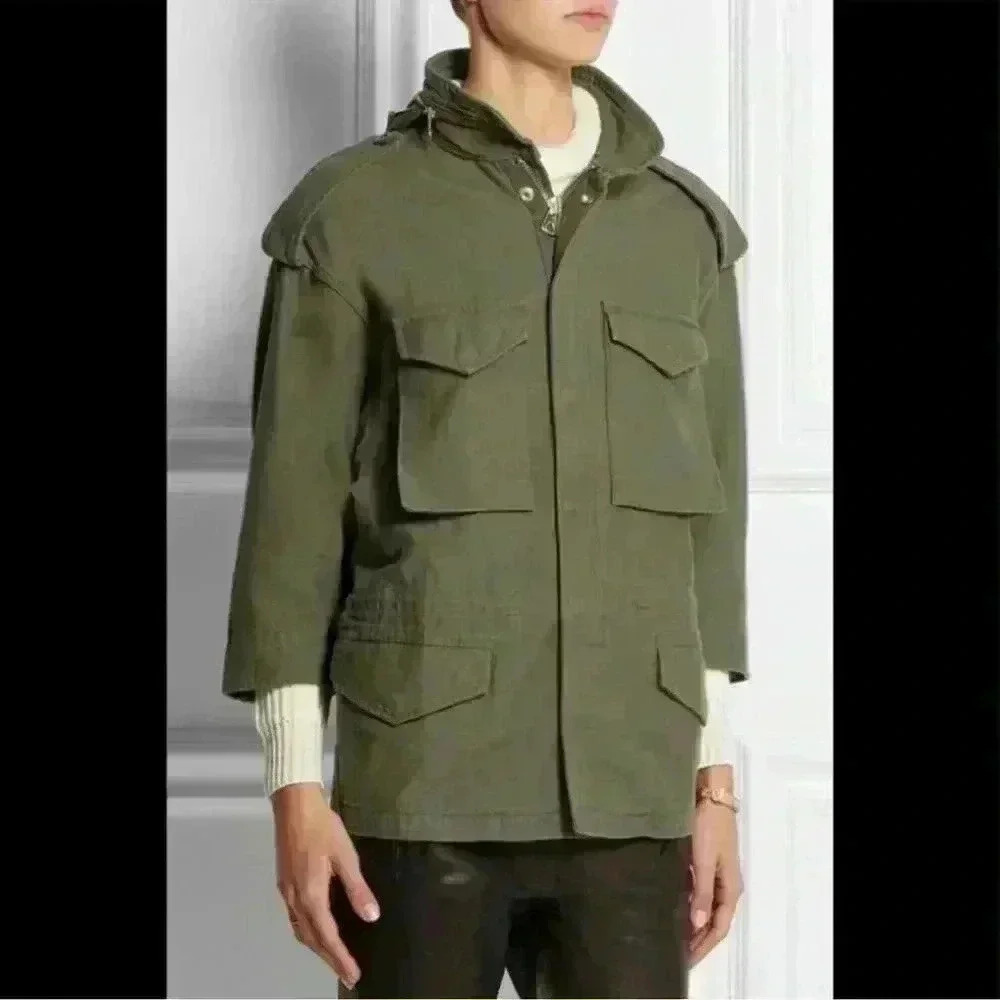 NLST M65 Hooded Cotton Jacket small